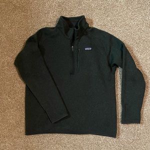 Men’s Patagonia Better Sweater 1/4 Zip Pullover Sweater Size Large